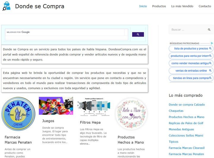 Donde se Compra
