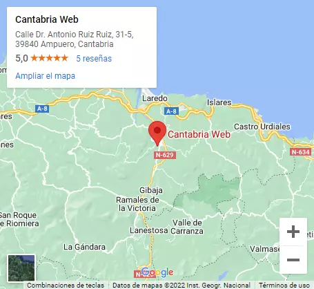 Cantabria web mapa